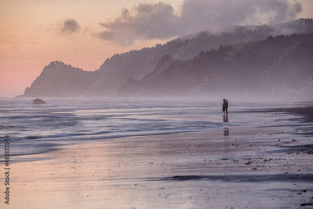 Lovers on the beach