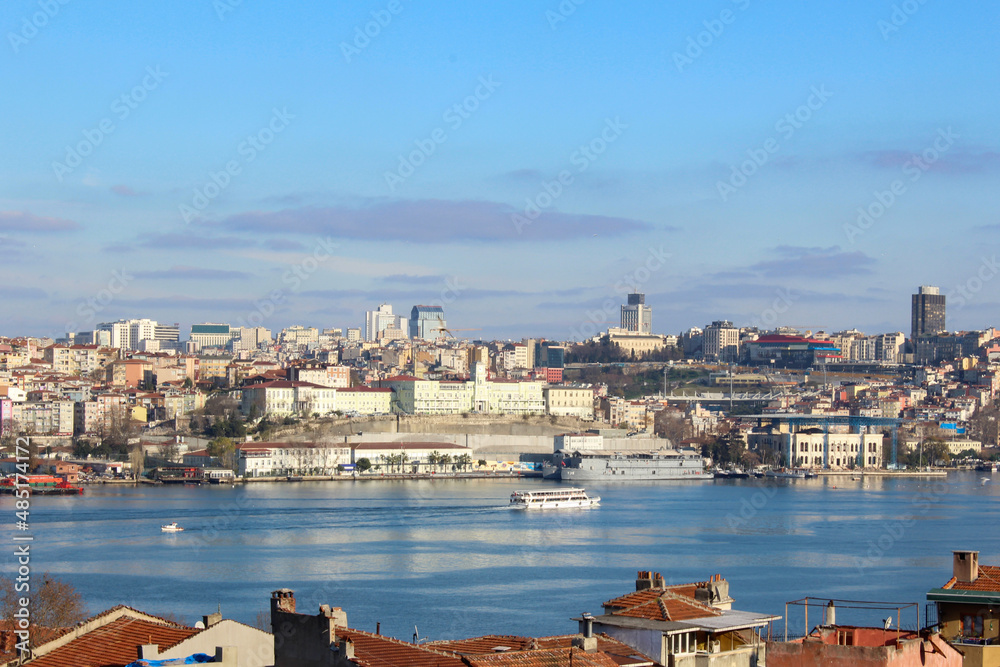 Beautiful cityscape of  Sultanahmet Istanbul, Turkey