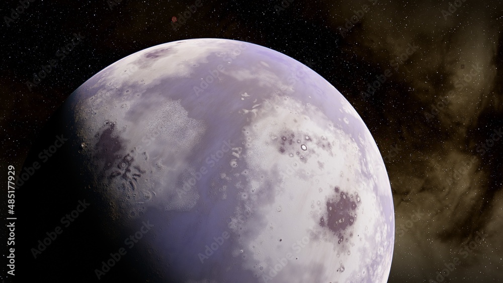 planet suitable for colonization, earth-like planet in far space, planets background 3d render planet suitable for colonization, earth-like planet in far space, planets background 3d render