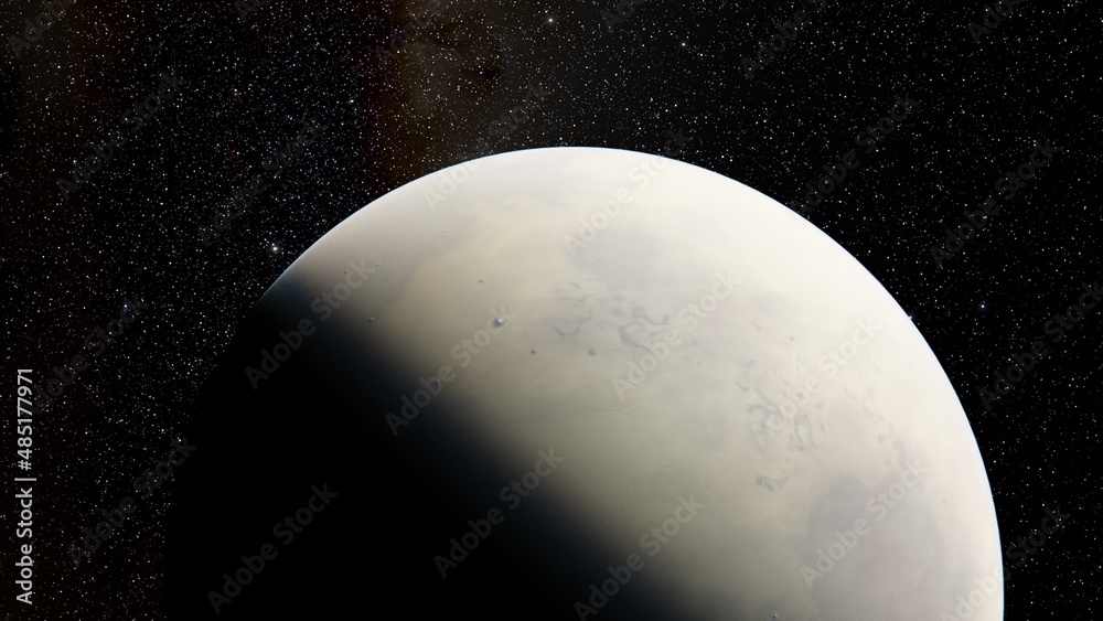 planet suitable for colonization, earth-like planet in far space, planets background 3d render planet suitable for colonization, earth-like planet in far space, planets background 3d render