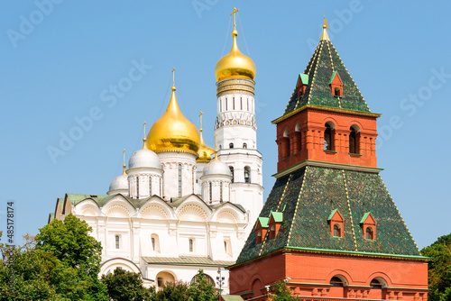Archangel Cathedral in Moscow, Russia