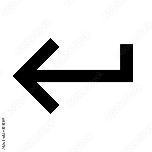 Keyboard Return  Keyboard Return Icon  Keyboard Return Vector  Keyboard Return Symbol 