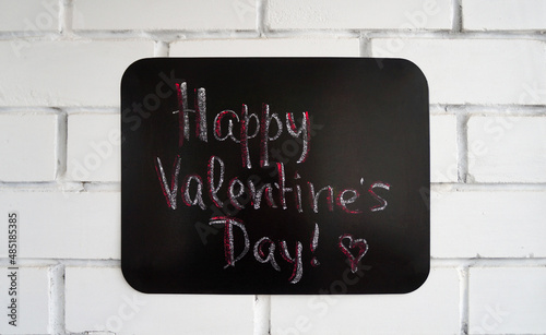 writing on the chalkboard