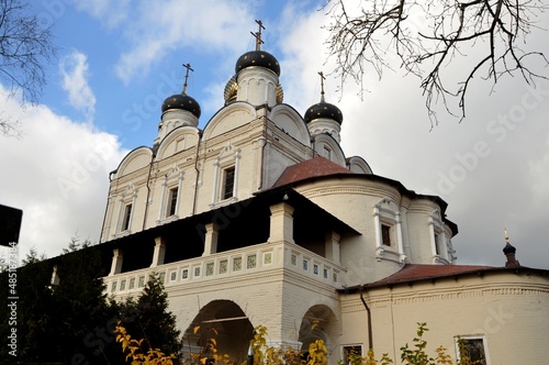 Krasnokholmskaya Novo-Solovetskaya Marchugovskaya Desert is a monastery on the banks of the Moskva River in the village of Faustovo in the Voskresensky district of the Moscow Region, which has been as photo