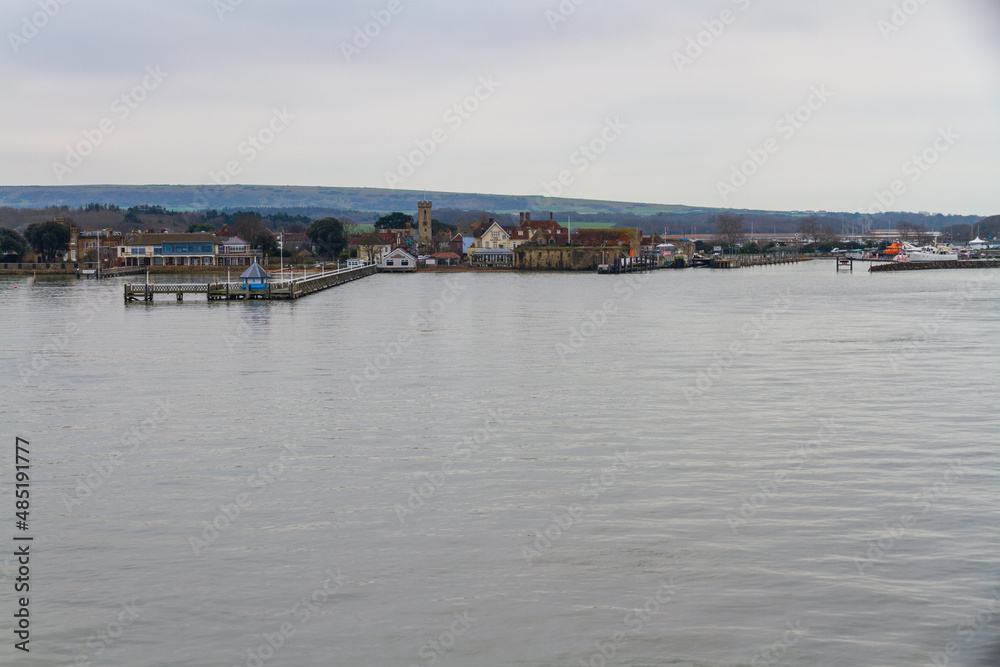 Yarmouth, Isle of Wight from the sea
