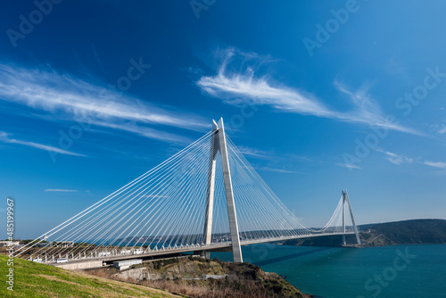 Photography Yavuz Sultan Selim Bridge in Istanbul, Turkey