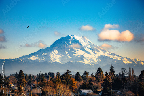 Tahoma (Mt Rainier) Over Tacoma photo