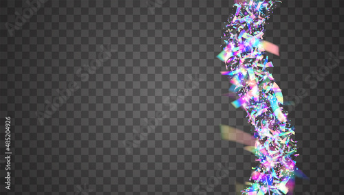 Light Effect. Rainbow Background. Surreal Art. Flying Foil. Shin