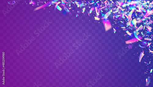 Birthday Tinsel. Disco Abstract Wallpaper. Shiny Burst. Pink Met