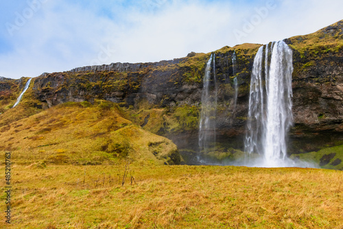  Seljalandsfoss und der Glj  frab  i Wasserfall auf Island  unglaubliche Sch  nheit