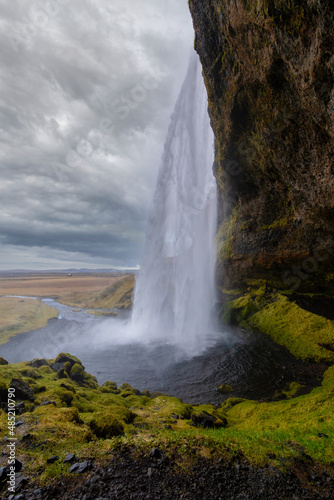  Seljalandsfoss und der Gljúfrabúi Wasserfall auf Island, unglaubliche Schönheit © Jørgson Photography