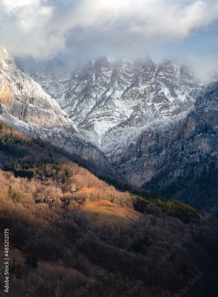 Fotografie Belle lumière sur la chartreuse