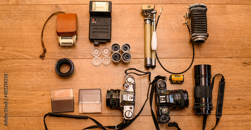 old set up camera 