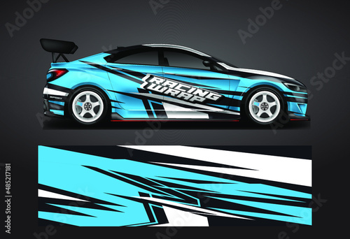 Car Wrap Design Vector Print