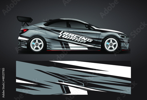 Car Wrap Design Vector Print