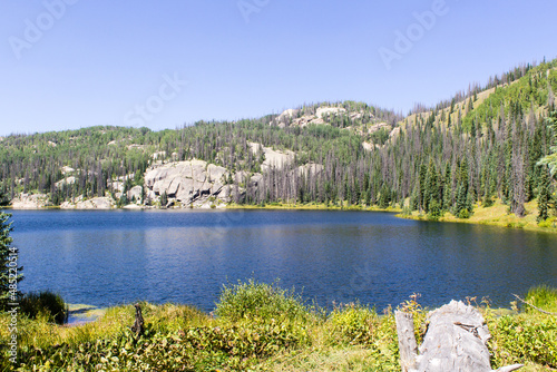 Granite Lake Colorado Wilderness Scene photo