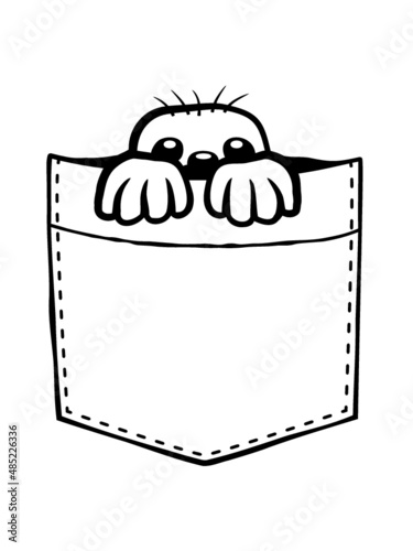 Brusttasche Maulwurf Design 