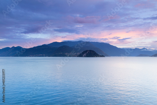 Wallpaper Mural Lake Como at Sunset Torontodigital.ca