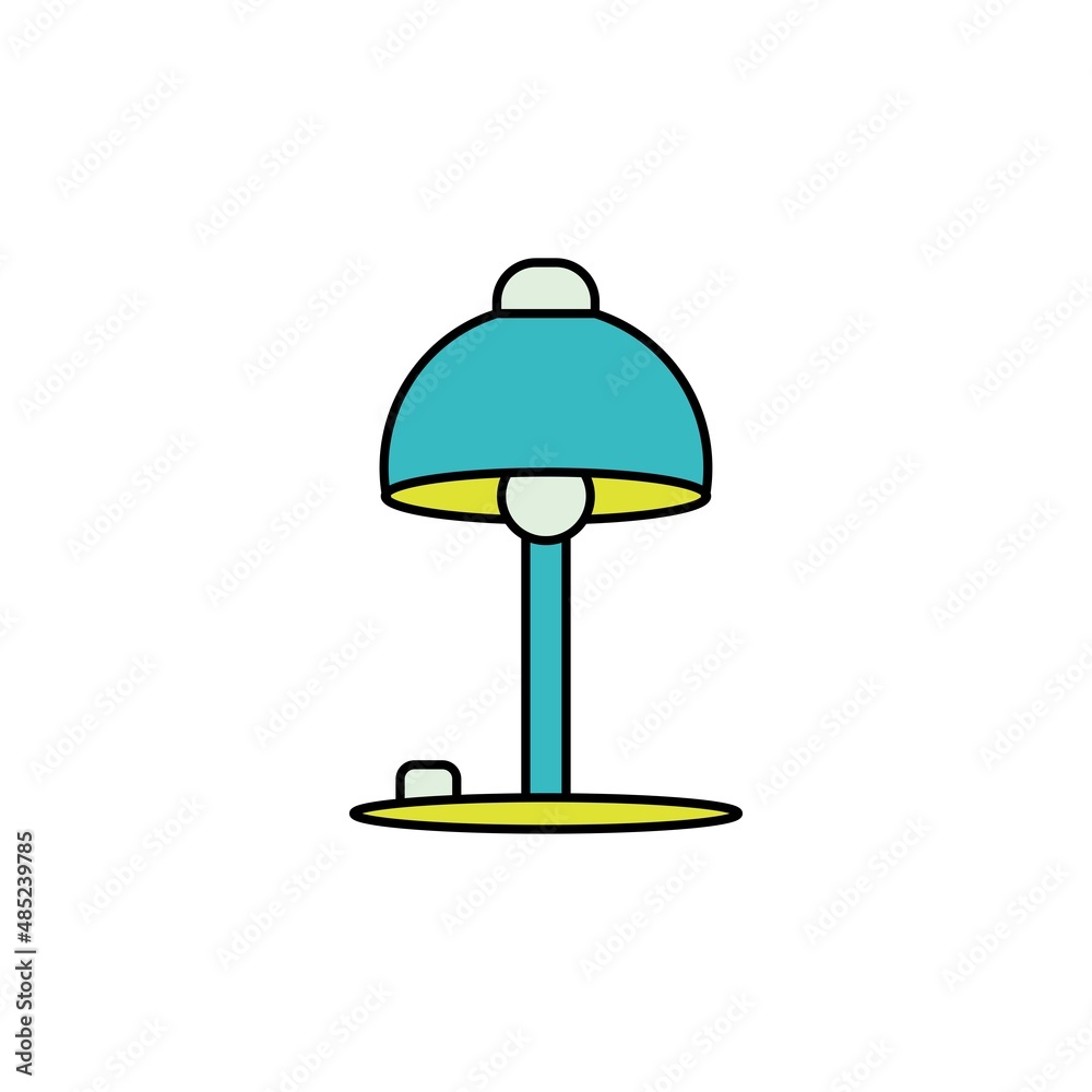 desk lamp icon vector design templates desk lamp icon vector design templates
