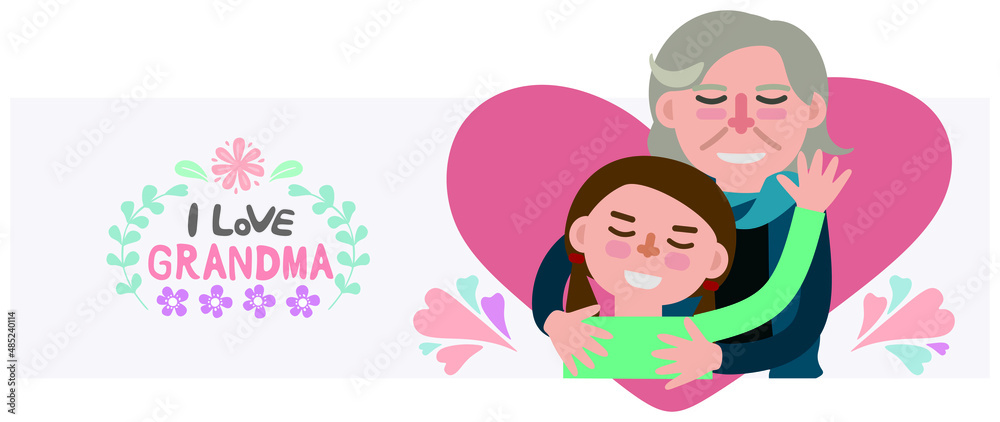 Mother's Day gift illustration for various graphic design and advertising applications.