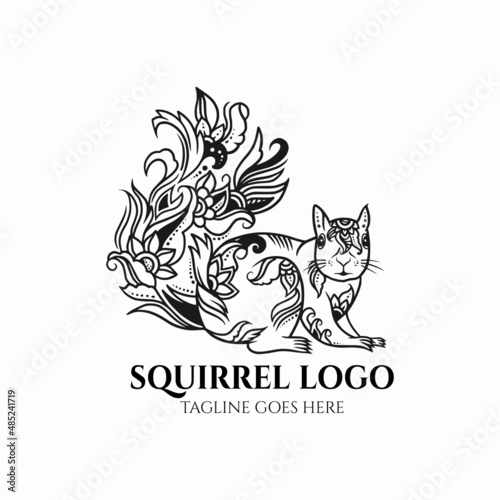 Squirrel logo svg