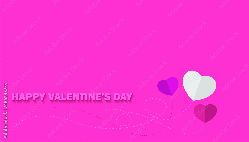 Valentine's Day background is good for banner, website, powerpoint