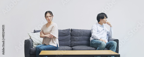 Quadro su tela 険悪なカップル