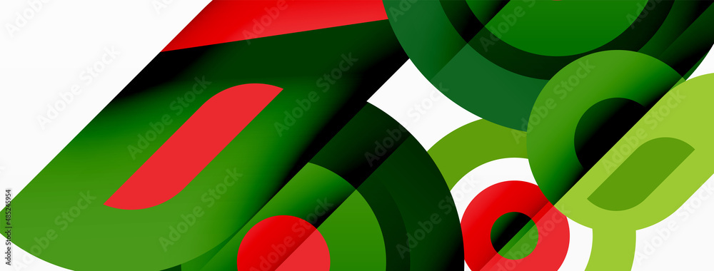 Rings and circles geometric abstract background for wallpaper, banner, backdrop Rings and circles geometric abstract background for wallpaper, banner, backdrop