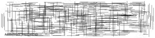 Grid, mesh of random lines. Reticle, grating, crosshatch pattern, texture. Intersecting lines