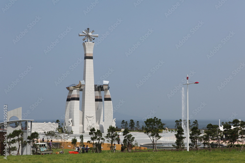 Fototapeta premium 군산 새만금 상징탑