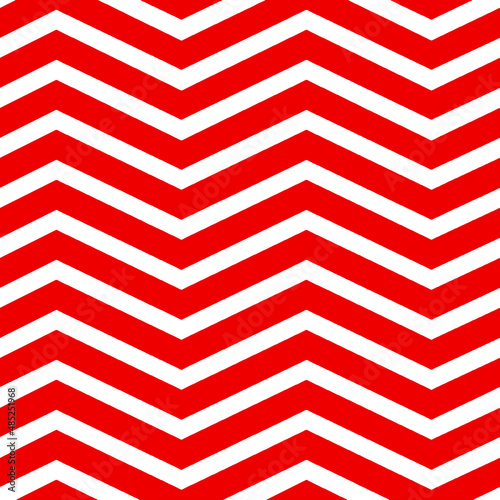 red and white chevron pattern