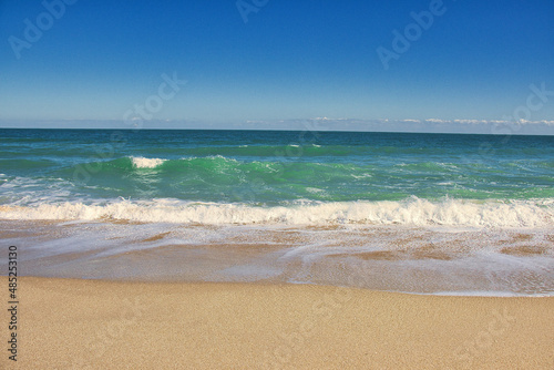 Deserted beaches at Spanish House in Sebastian Inlet state park © L. Paul Mann