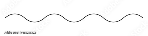 Wavy, waving lines. Curve, curvy, sinuous lines, stripes