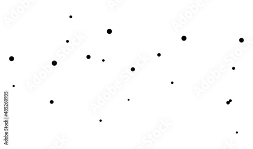Random dots, circles. Dotted, speckles pattern. Pointillist, pointillism background. Stipple, stippling texture