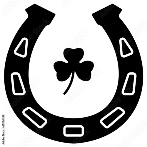 horseshoe solid icon