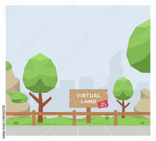 Decentralized Metaverse, NFT Virtual Land