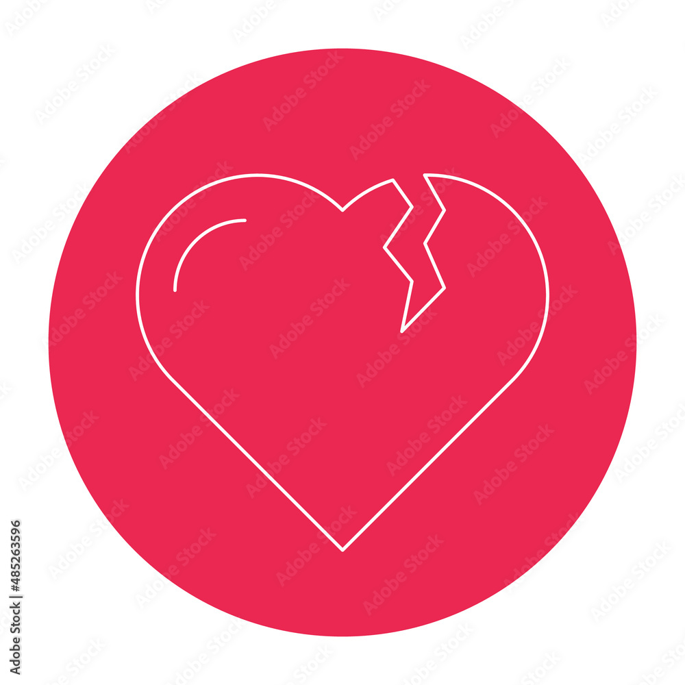 Broken Heart Vector icon which is suitable for commercial work and easily modify or edit it
Broken Heart Vector icon which is suitable for commercial work and easily modify or edit it
