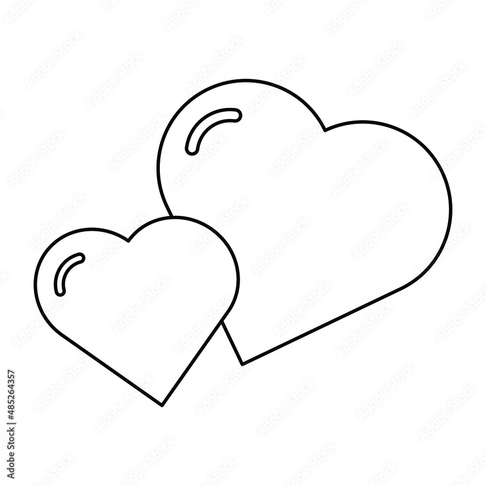 Double Heart Vector icon which is suitable for commercial work and easily modify or edit it
Double Heart Vector icon which is suitable for commercial work and easily modify or edit it