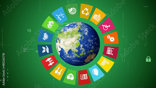 SDGsイメージ サステナブル 環境テクノロジー グリーンテック 