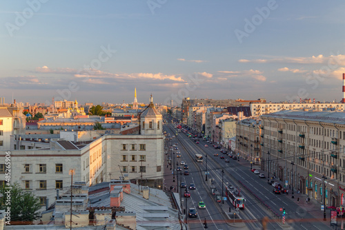 Panorama of Saint-Petersburg