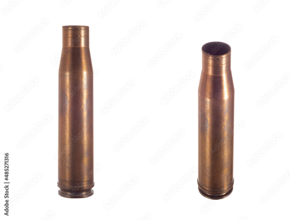 Bullet cartridge on white background. File With Clipping Path. Bullet cartridge on white background. File With Clipping Path.