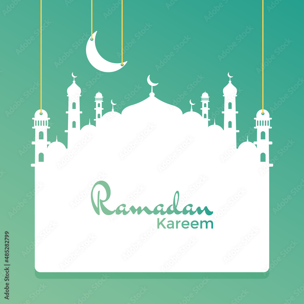Illustration vector graphic of Ramadan Blessing. Good for Ramadan greeting card, poster, template. Illustration vector graphic of Ramadan Blessing. Good for Ramadan greeting card, poster, template.