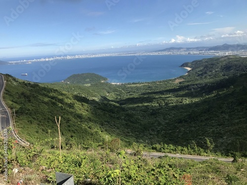 view from the top of mountain