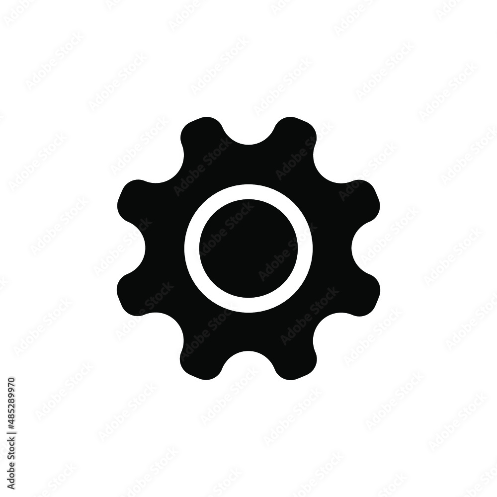 Vector icon set, tools, gears, Gear Sign Isolated on white background. Help option account concept. Trendy flat style. Vector icon set, tools, gears, Gear Sign Isolated on white background. Help option account concept. Trendy flat style.
