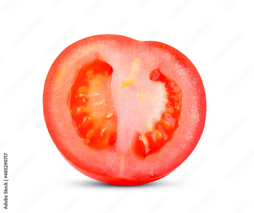 Tomatoes on the white background. Tomatoes on the white background.