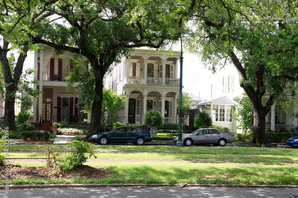 Historische Häuser und Gebäude im Historic District von New Orleans. New Orleans, Louisiana, USA  --
Historic homes and buildings in the Historic District of New Orleans. New Orleans, Louisiana, USA
