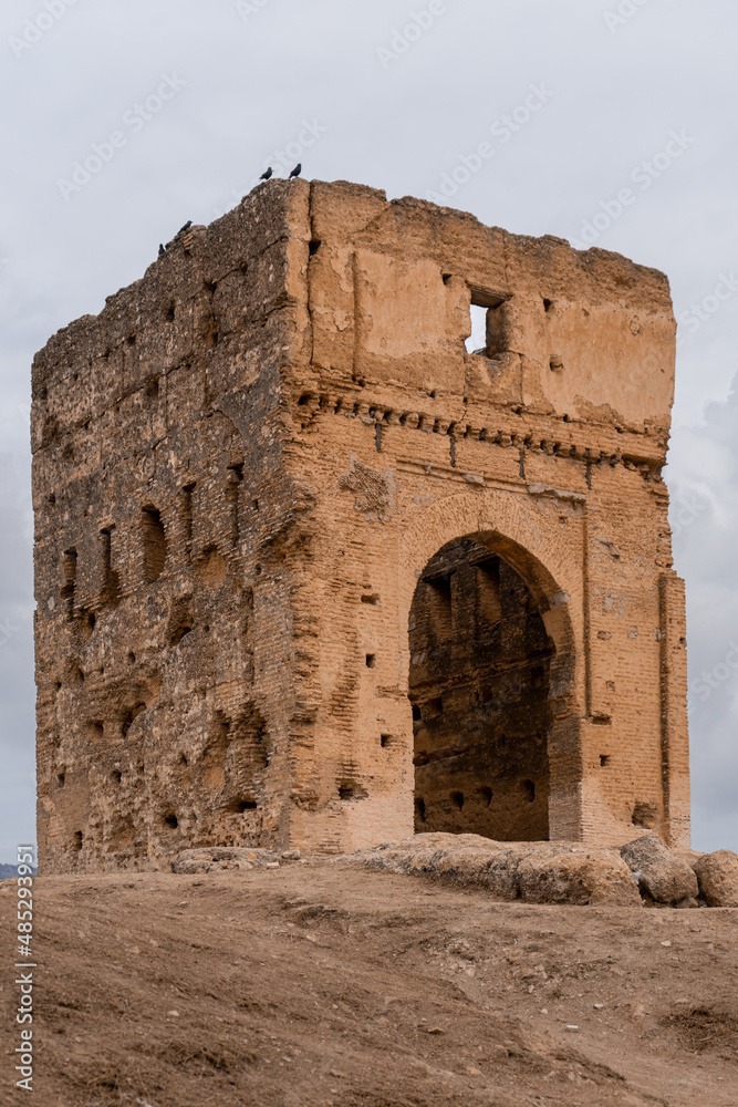 Merinid tombs in the old medina of Fez