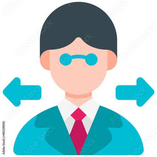 decision flat icon