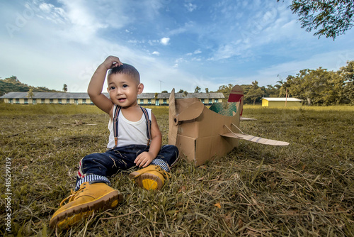 Baby Boy want to be a pilot