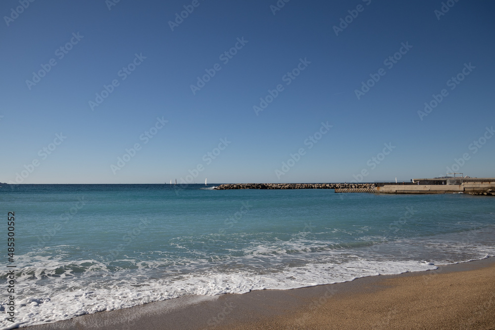 Mediterranean Sea, Prado beach, Marseille, France